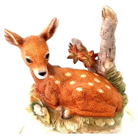 HOMECO 1983‎ Little Fawn 8879 Figurine - Picture 1 of 5